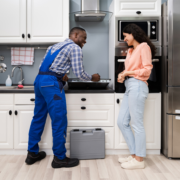 can you provide an estimate for cooktop repair before beginning any work in Moline Acres MO